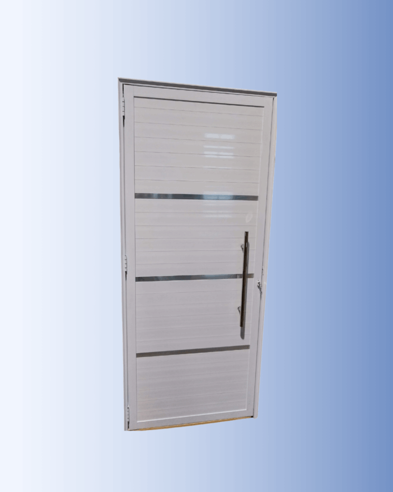 Porta palheta 2,10x0.80 Alumínio branca L25