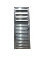 Porta Basculante 2,10x0,80 Alumínio Brilhante L25