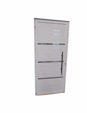 Porta palheta 2,10x0.80 Alumínio branca L25